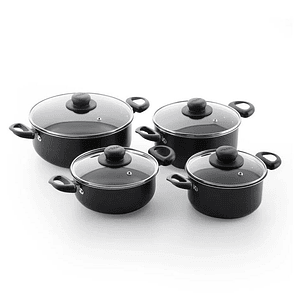 Juego de ollas Aliada 8 Piezas / Universal