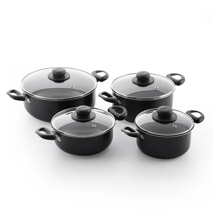 Juego de ollas Aliada 8 Piezas / Universal 1