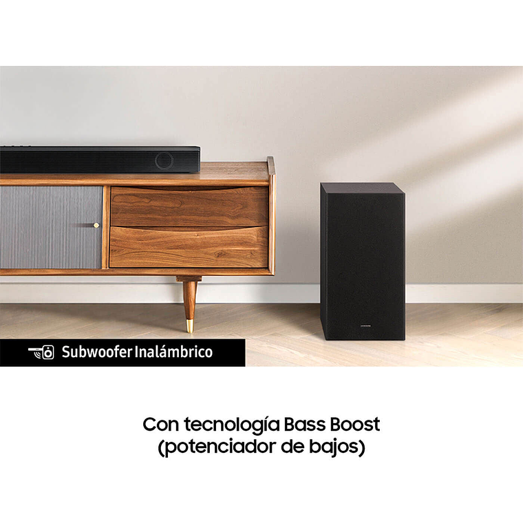 Barra de Sonido SAMSUNG HW-B550B/ZL Negro 8