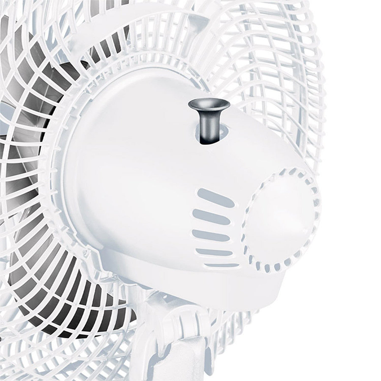 Ventilador Turbo Silence Compact 2 en 1 Blanco / Samurai 6