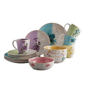 Vajilla Corona Armonía 4 Puestos 16 Piezas