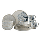 Vajilla Corona Cattleya 4 puestos 16 piezas - Miniatura 3