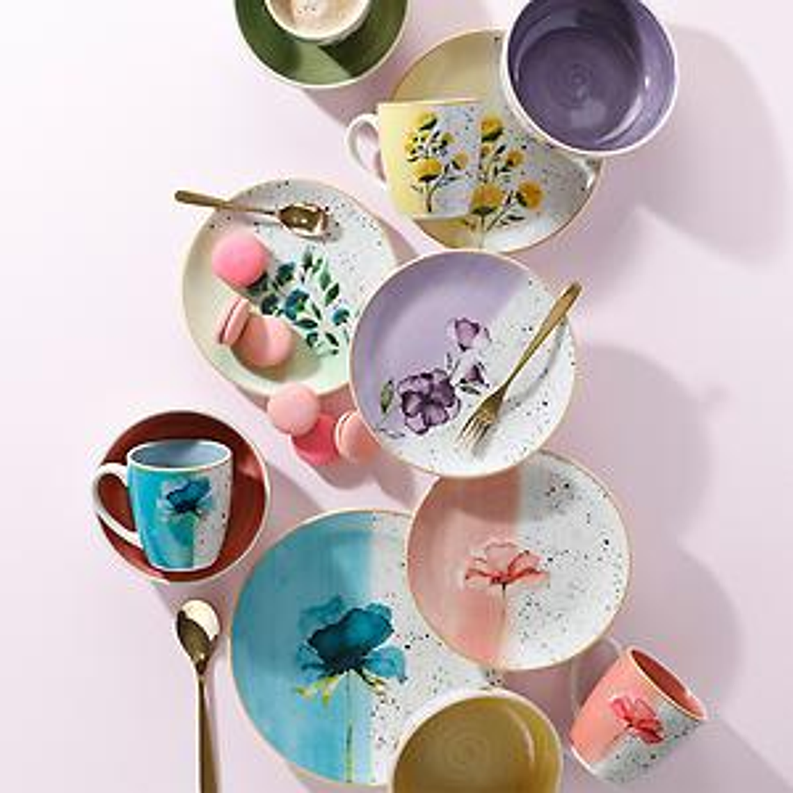 Vajilla Corona Armonía 4 Puestos 16 Piezas 3