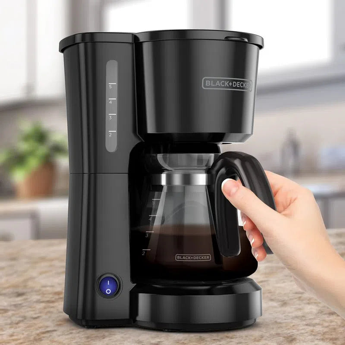 Cafetera 5 Tazas con Filtro Permanente / Black and Decker 2