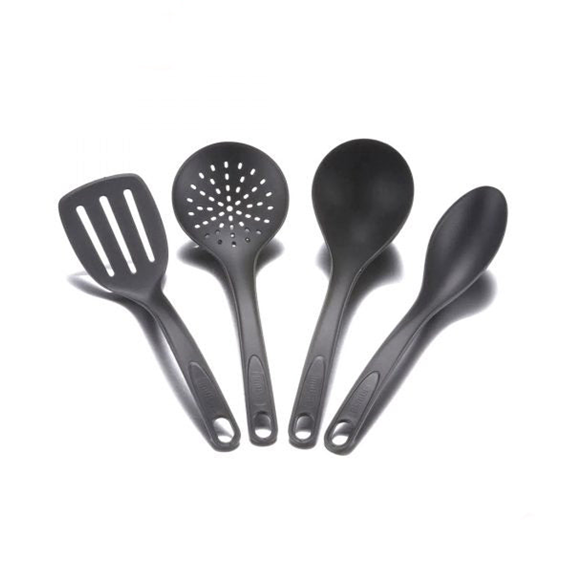 Juego x 4 Utensilios Negro Esencial / Imusa 1