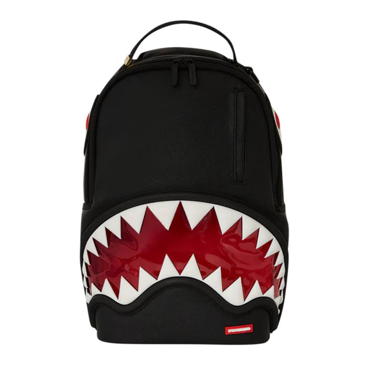 MOCHILA NEGRA SHARK SPRAYGROUND 1