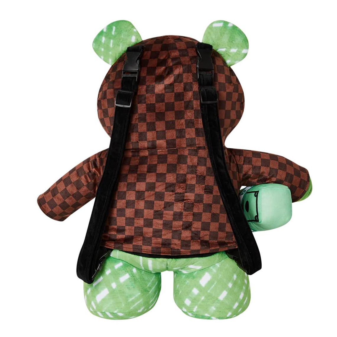 MOCHILA OSO VERDE SHARKS IN PARIS SPRAYGROUND 3