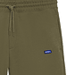 SHORTS DE FELPA DE ALGODÓN CON PARCHE DE LOGO SHORTS REGULAR FIT HOMBRE - Miniatura 4