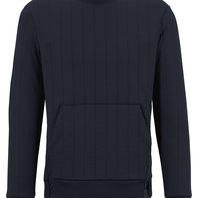 BUZO REGULAR FIT DE PUNTO GUATEADO EN VERTICAL HOMBRE 5