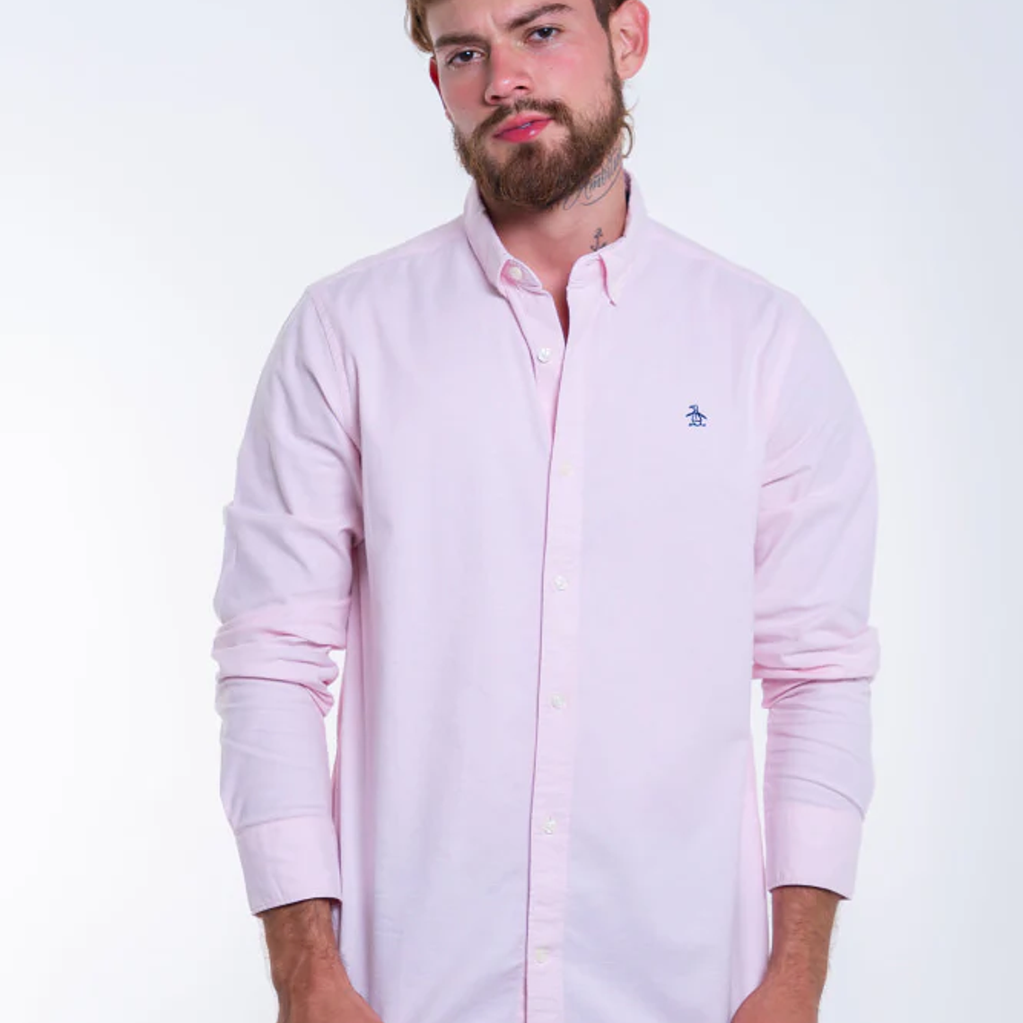 Camisa Hombre Penguin Oxford 5