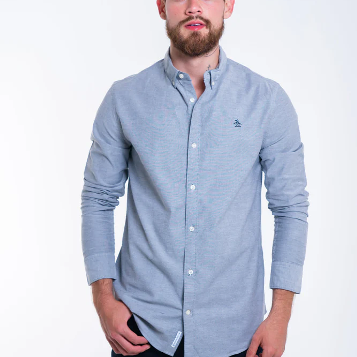 Camisa Hombre Penguin Oxford 5