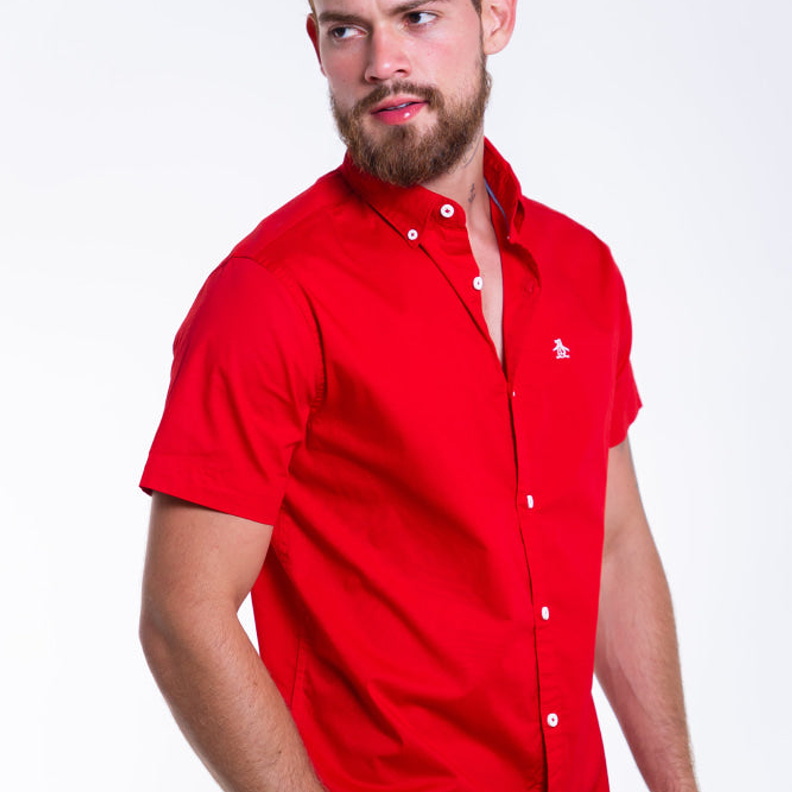 Camisa Hombre Manga Corta Penguin 5