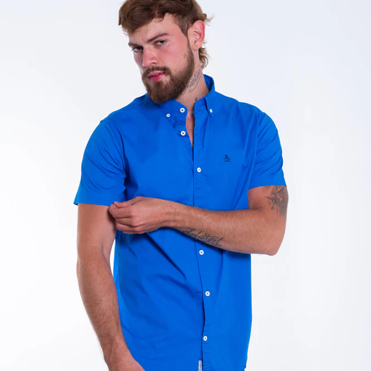 Camisa Hombre Manga Corta Penguin 6