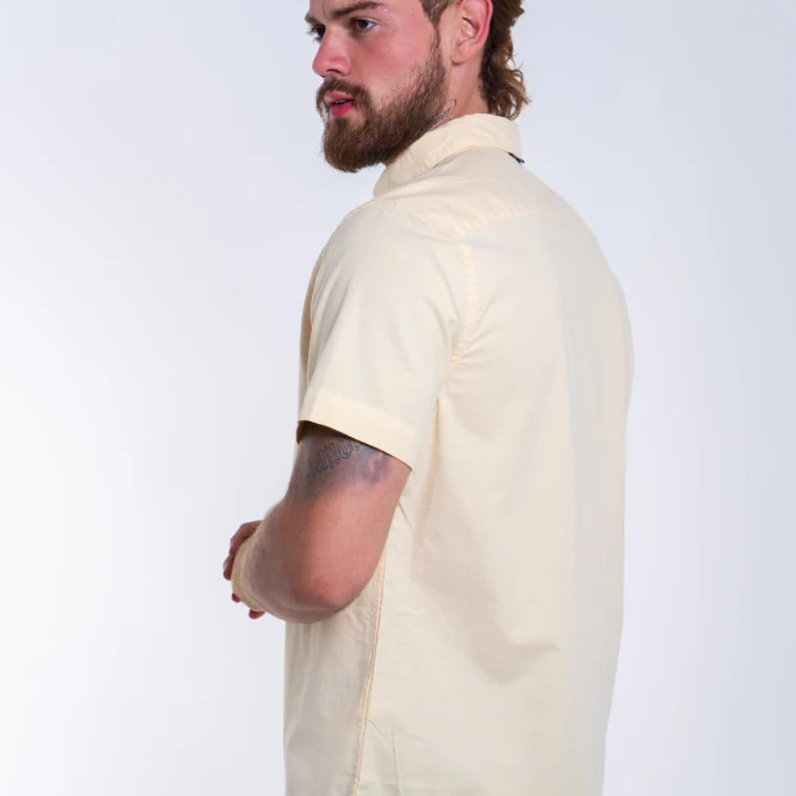 Camisa Hombre Manga Corta Penguin Oxford 3