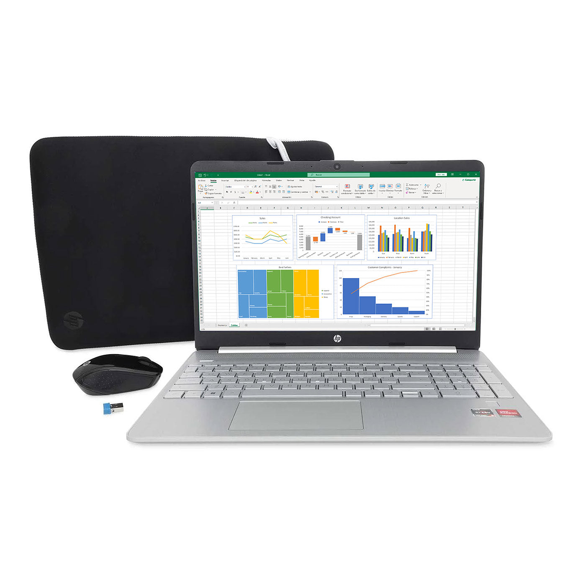 Computador Portátil HP 15,6