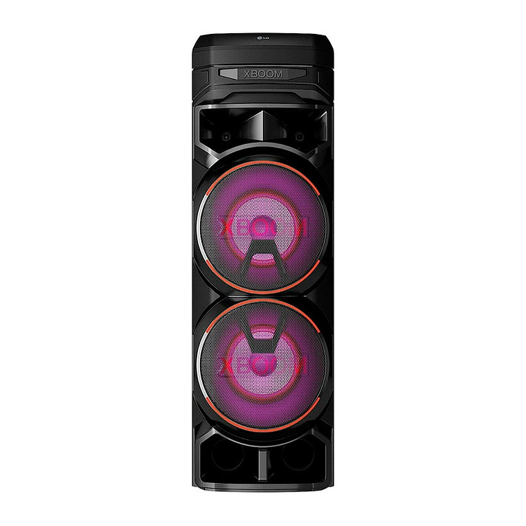 Minicomponente LG XBOOM RNC9 1800 Watts Negro Torre de Sonido 1