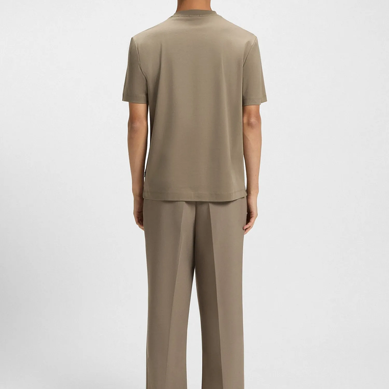 CAMISETA REGULAR FIT DE ALGODÓN CON MONOGRAMA DOUBLE B PLAYERA REGULAR FIT HOMBRE 1