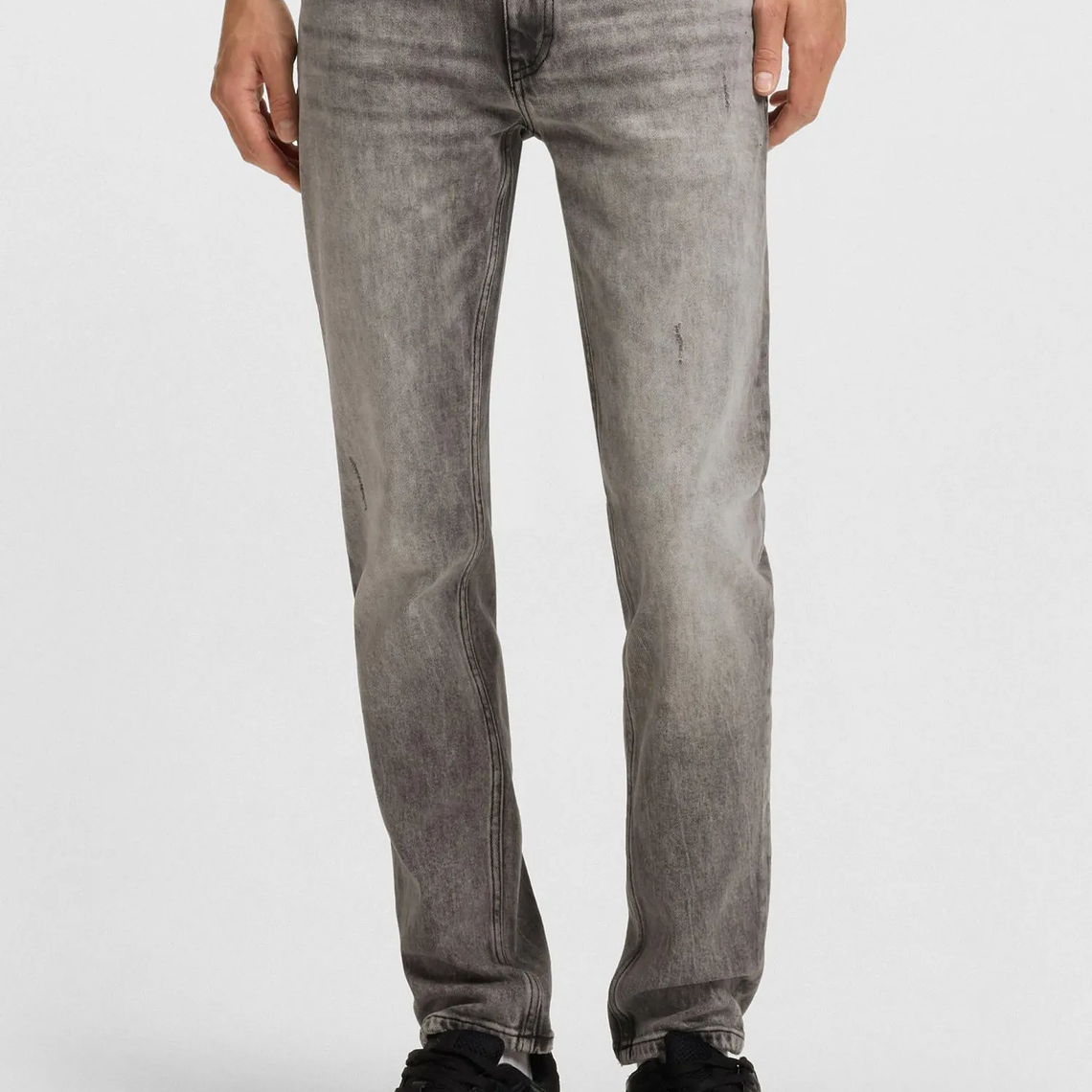JEANS EXTRA SLIM FIT EN DENIM ELÁSTICO GRIS JEANS EXTRA-SLIM FIT HOMBRE 3