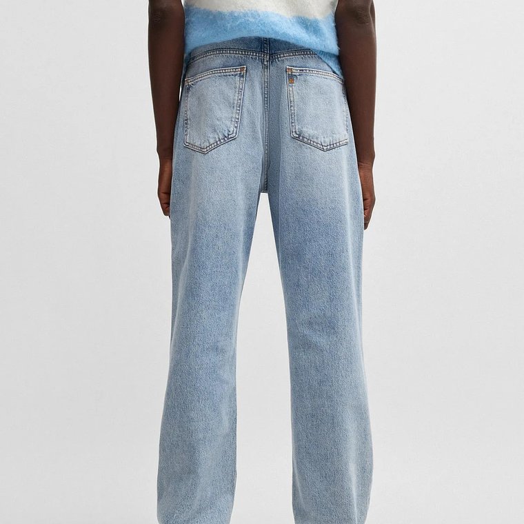 JEANS BAGGY FIT DE DENIM DE ALGODÓN HOMBRE 3