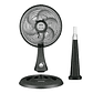 Ventilador SAMURAI Turbo Silence Maxx Compact 2en1 Negro - Miniatura 1