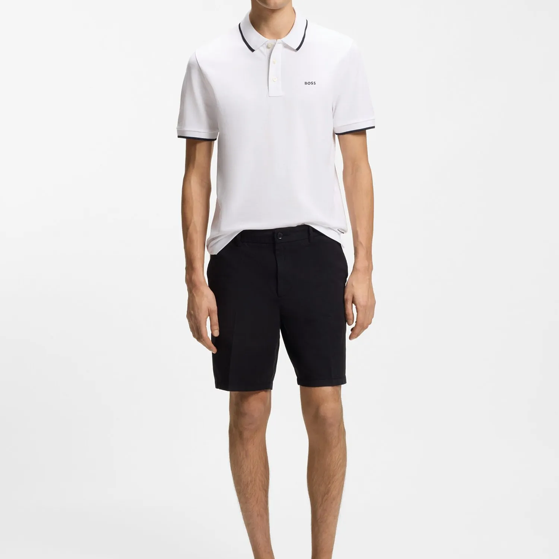 POLO DE PIQUÉ DE ALGODÓN CON DETALLES EN CONTRASTE POLO REGULAR FIT HOMBRE 3