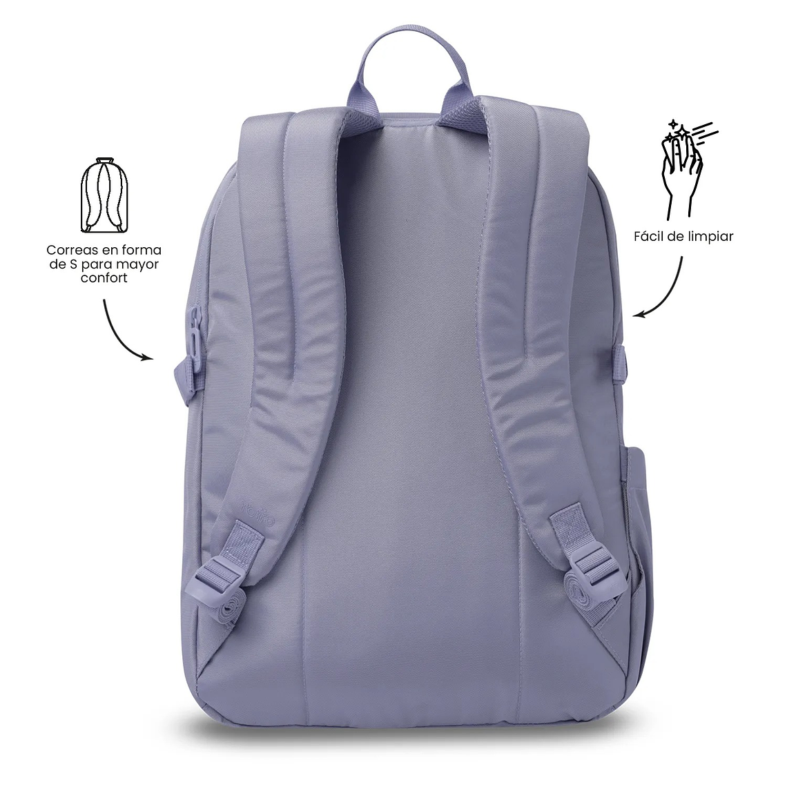 Morral de Viaje Grande Easy Morado 5