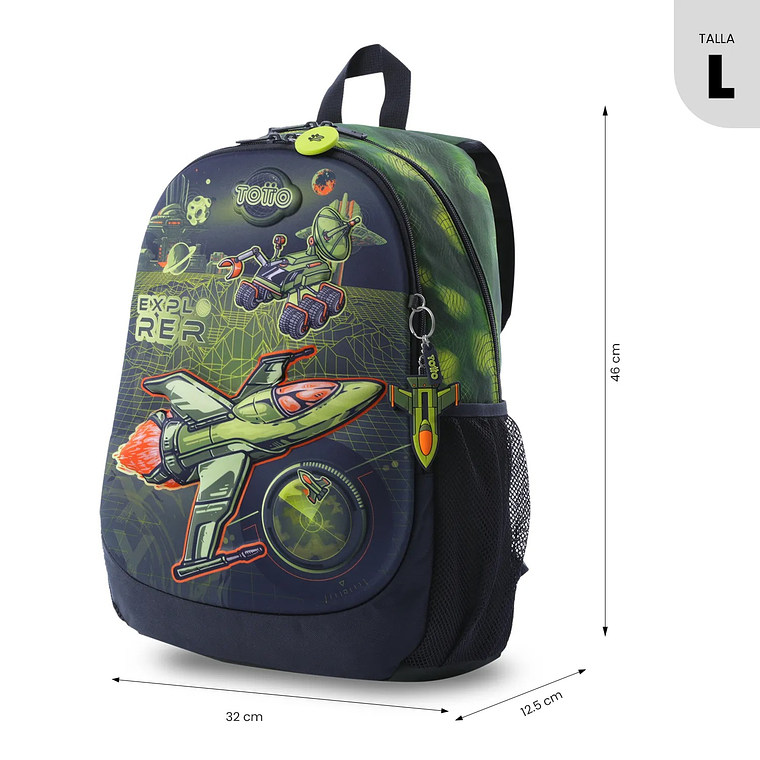 Morral para Niño Explorer Ship Grande Verde 3
