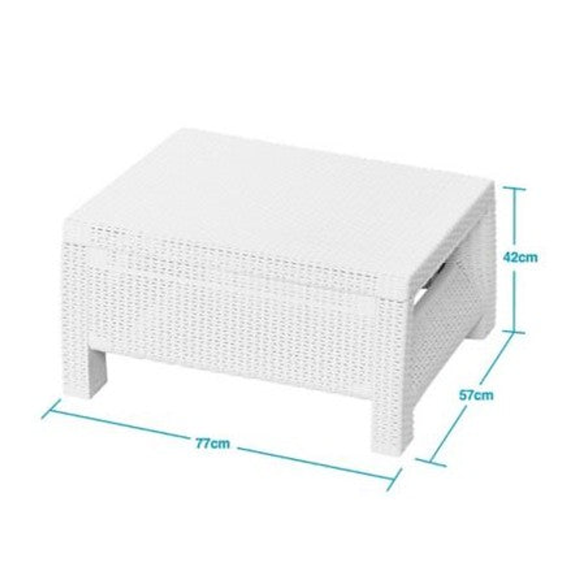 Juego de Sala Ferrara Confort Blanca / MQ 5