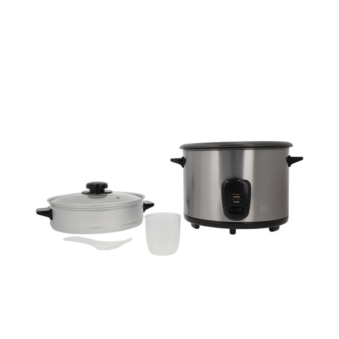 Olla arrocera IMUSA 10 tazas en acero 2