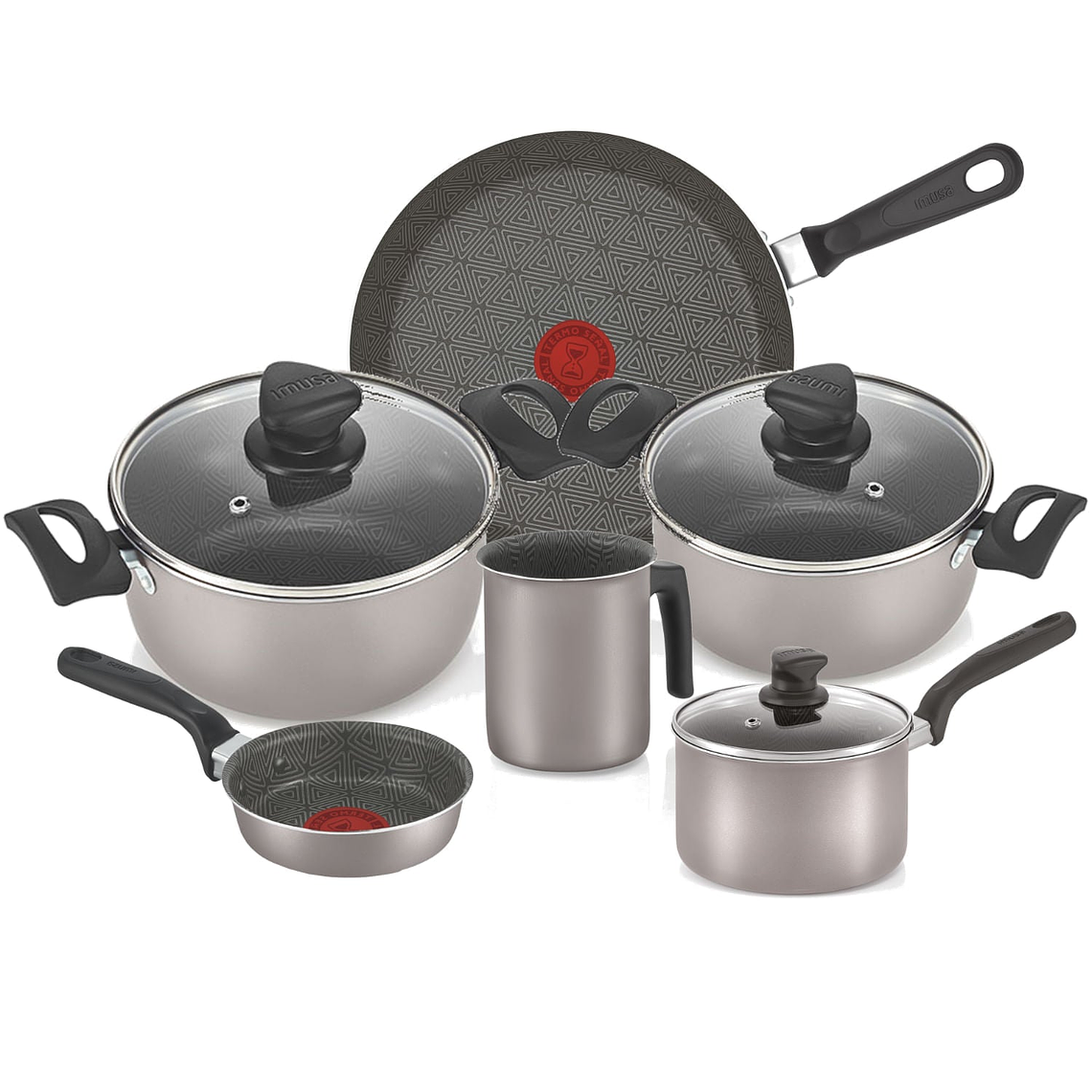 Batería IMUSA Talent 9 piezas 1