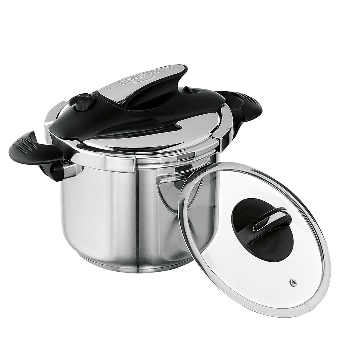 Olla a Presión Abre Fácil en Acero Inoxidable 1
