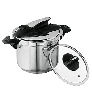 Olla a Presión Abre Fácil en Acero Inoxidable