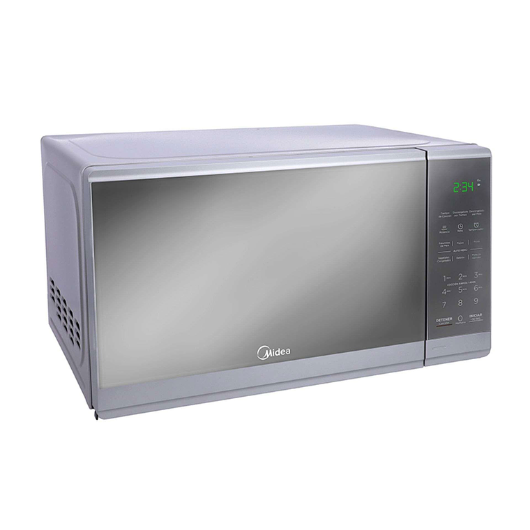 Horno Microondas 20 Litros Silver Mirror / Midea 3