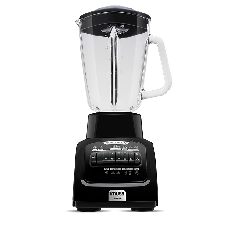 Licuadora IMUSA Infiny Force 10 Velocidades Negro 2
