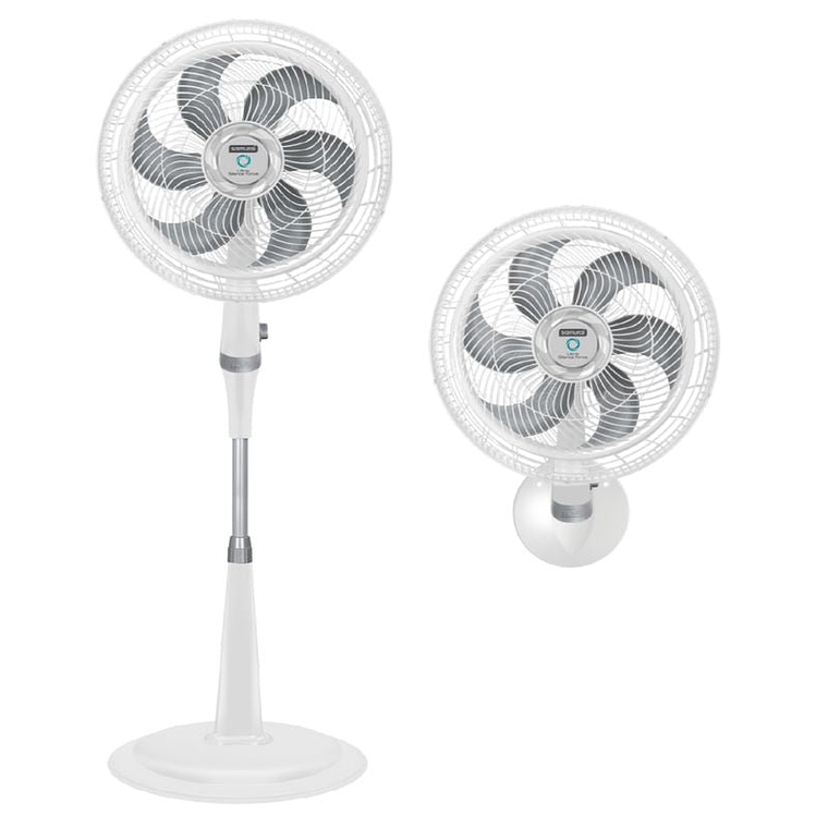 Ventilador SAMURAI Ultra Silence Force 2en1 blanco 10