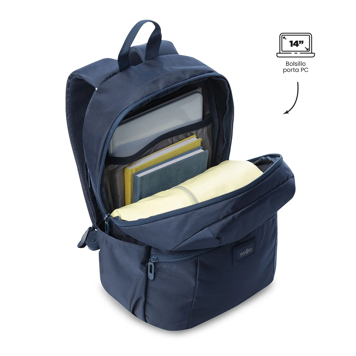 Morral Universitario Porta PC 14