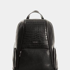 Morral de cuero grabado para mujer Georgia