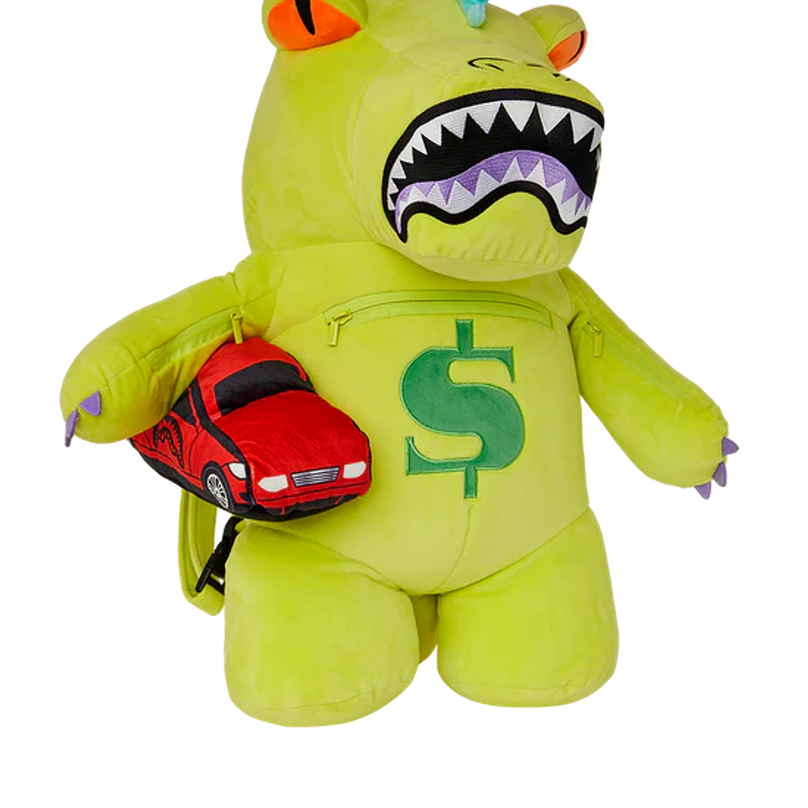 MOCHILA DE OSO VERDE RUGRATS REPTAR SPRAYGROUND 1