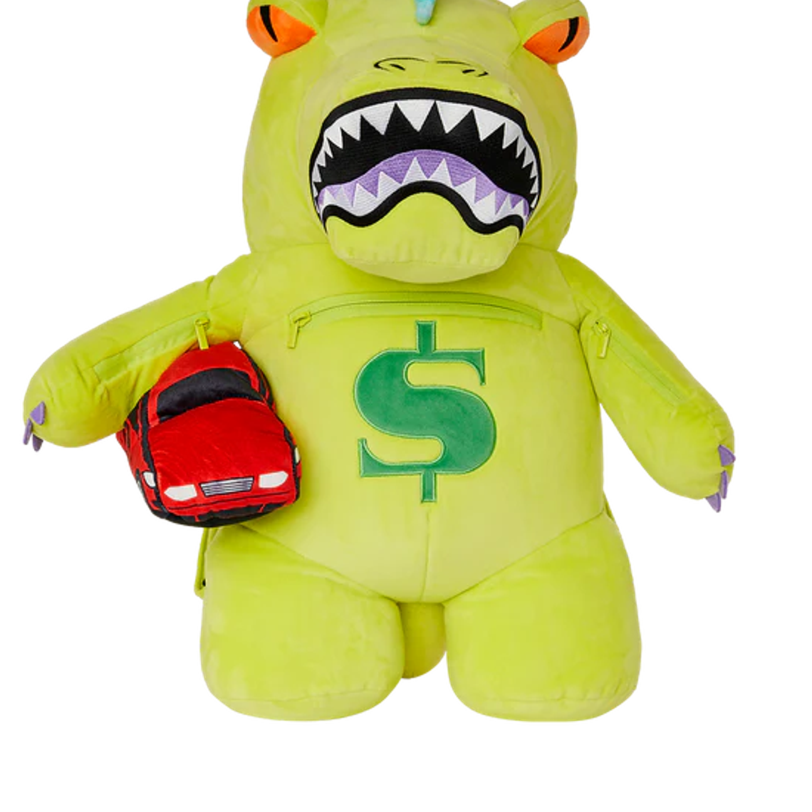 MOCHILA DE OSO VERDE RUGRATS REPTAR SPRAYGROUND 2