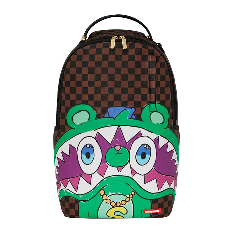 MOCHILA MARRÓN GARY SPRAYGROUND 1