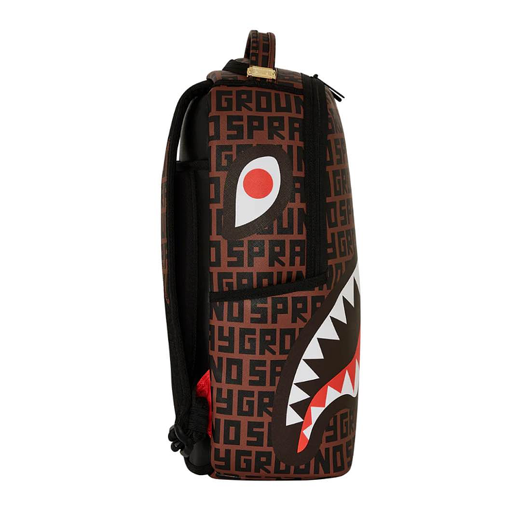 MOCHILA MARRÓN MONEY SPLIT SPRAYGROUND 2