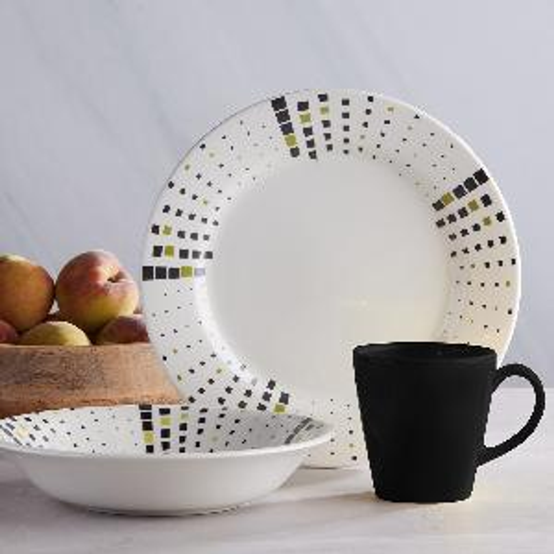 Vajilla Corona Malaya 4 puestos 12 Piezas 2