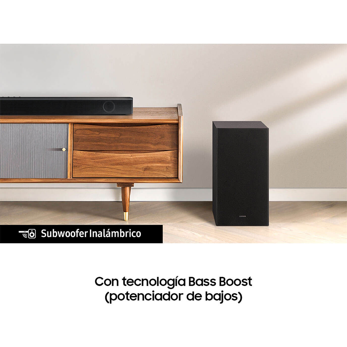 Barra de Sonido SAMSUNG HW-B550B/ZL Negro 8