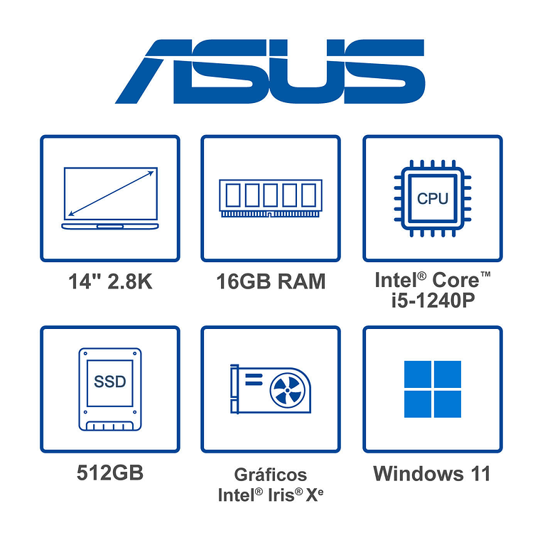 Computador Portátil ASUS Zenbook OLED 14