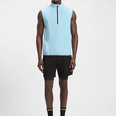 SHORTS DEPORTIVOS DE DOBLE CAPA EN TEJIDO DE SECADO RÁPIDO SHORTS HOMBRE