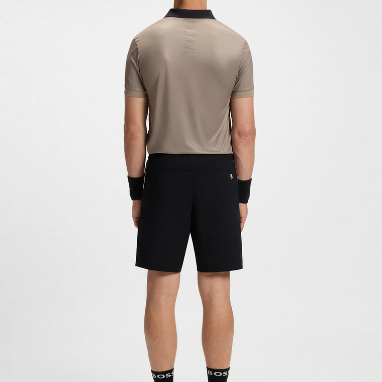 SHORTS DEPORTIVOS DE TENIS EN TEJIDO ELÁSTICO CON CONTROL DE LA HUMEDAD SHORTS REGULAR FIT HOMBRE 3