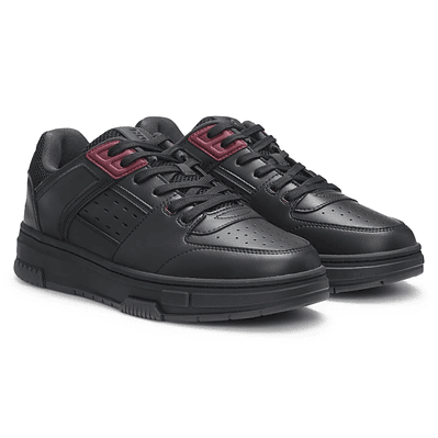 TENIS HUGO X RB CON LOGO CON DIBUJO DE TORO Y PERFORACIONES TENIS HOMBRE