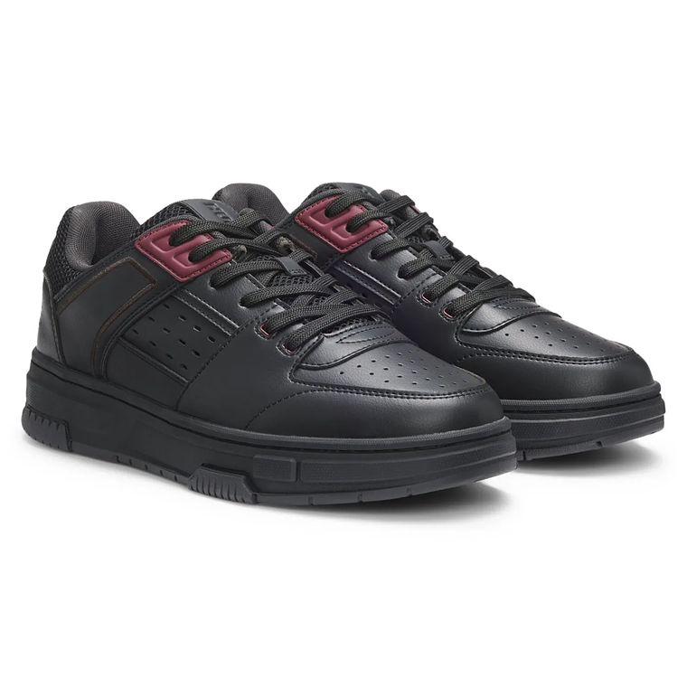 TENIS HUGO X RB CON LOGO CON DIBUJO DE TORO Y PERFORACIONES TENIS HOMBRE 1