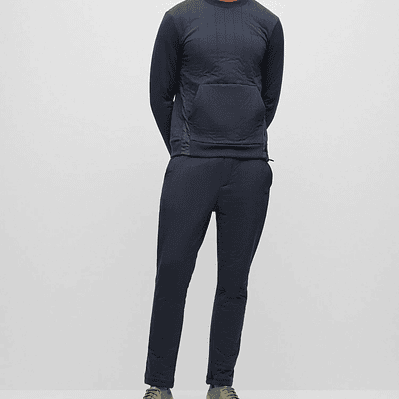 BUZO REGULAR FIT DE PUNTO GUATEADO EN VERTICAL HOMBRE