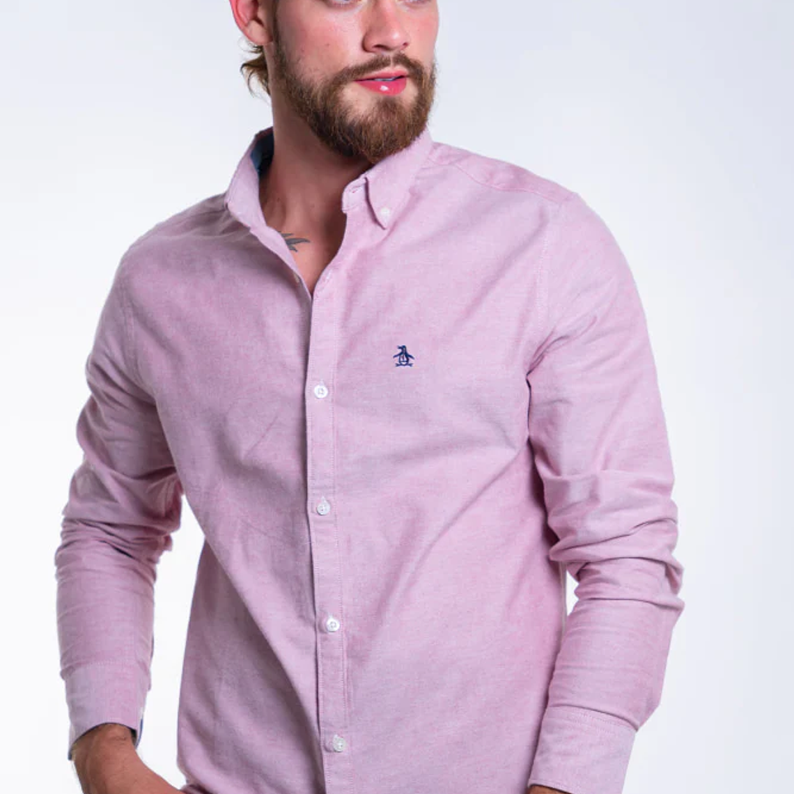 Camisa Hombre Penguin Oxford 5